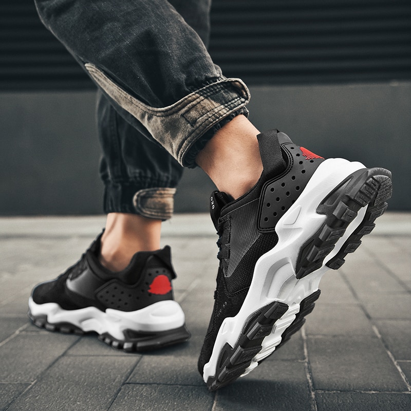 Trainers Mesh Schoenen Mannen Sneakers Ademende Casual Schoenen Lopen Mannelijke Antislip Volwassen Schoenen Zapatos De Hombre Sapato Masculino