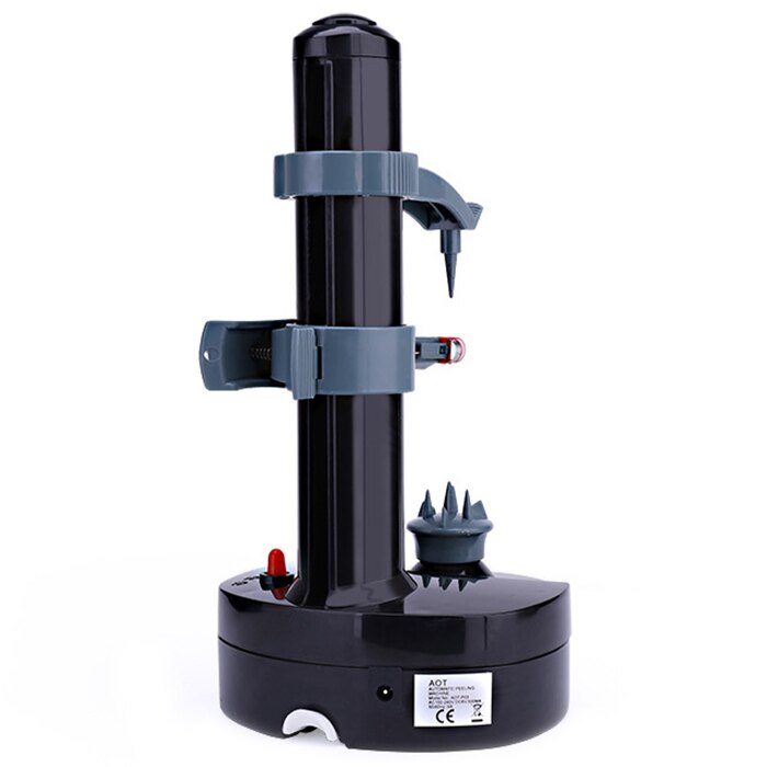 Pelador de frutas automático, eléctrico, de cocina JEP0316: Black