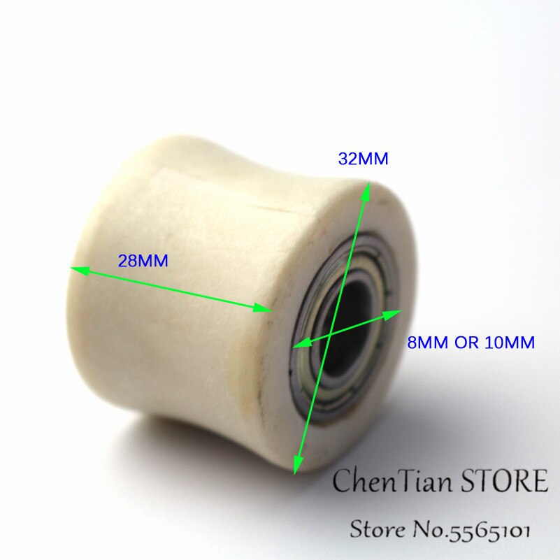 8mm 10mm Drive Chain Roller Pulley Wheel Slider Tensioner Wheel Guide For Street Bike Enduro Motorcycle Motocross ATV CRF CR XR