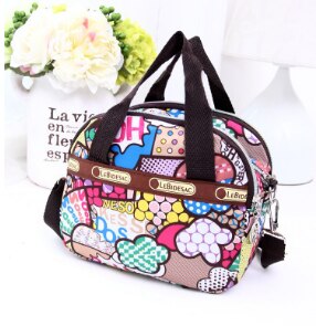 Women's Satchel Shoulder Bag Nylon Tote Messenger Cross Body Waterproof Handbag: L