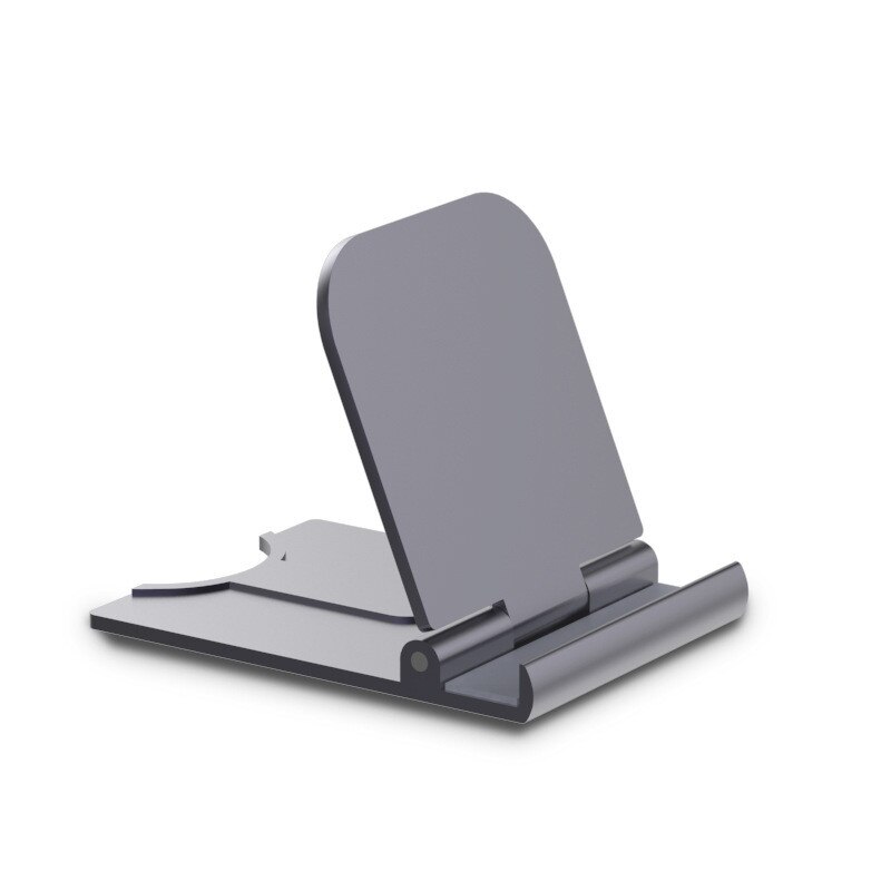 Universal Phone Stand Adjustable Desktop Phone Stand Desktop Phone Support 180 Degrees Angle Adjustment Holder For iPhone Samsun: Black