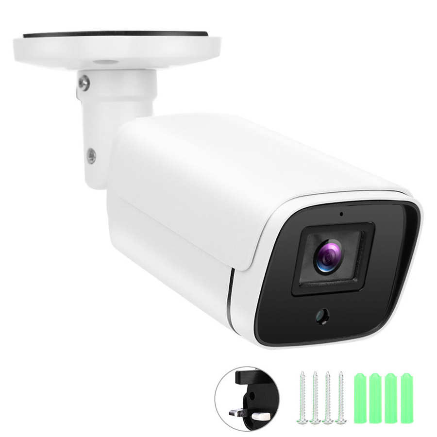 Vanntett skjerm 1080p ahd cctv-kamera ir nattvisning vanntett pir-deteksjon 5mp kam  ac100 v- 240v sikkerhetskamera: Britisk regulatorisk