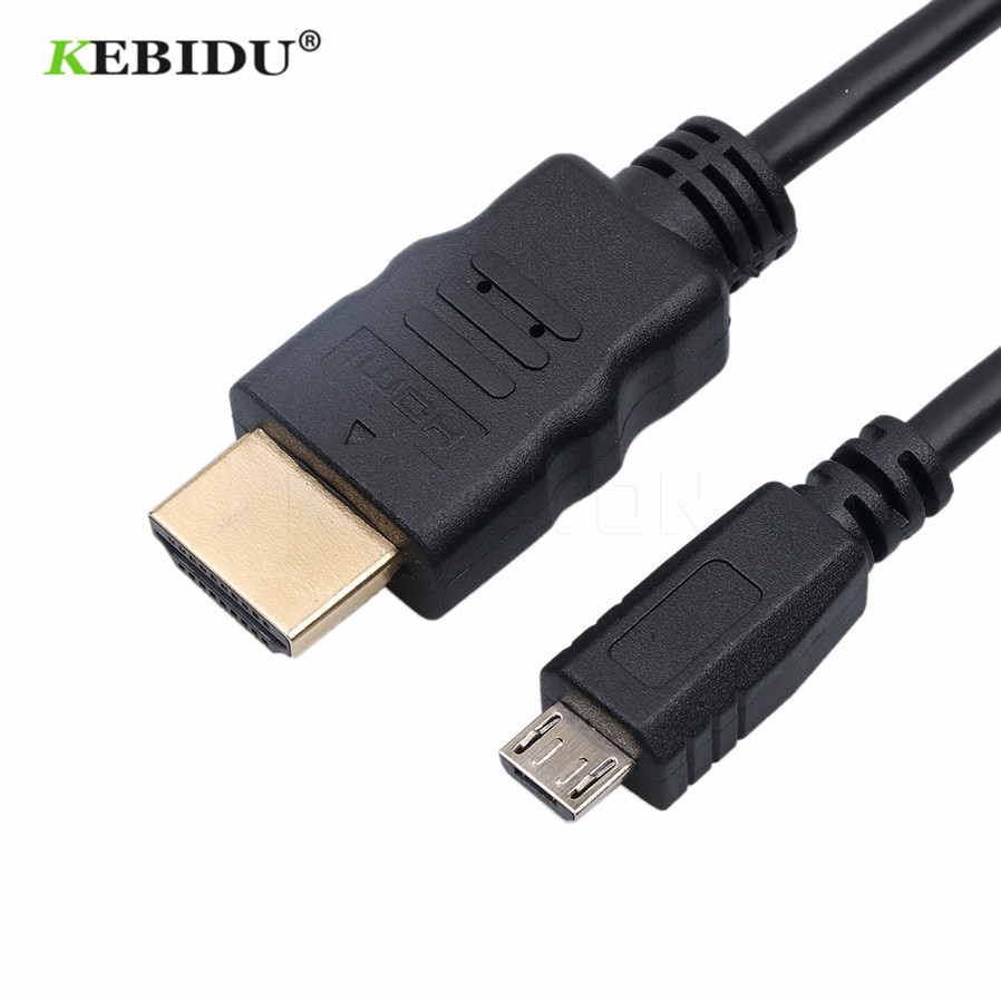 Kebidu 5PIN Micro Usb Kabel 1080P Hdtv Adapter Voor Samsung Galaxy Note 3 S2 S3 S4 S5 voor Htc Lg Sony 1.5M