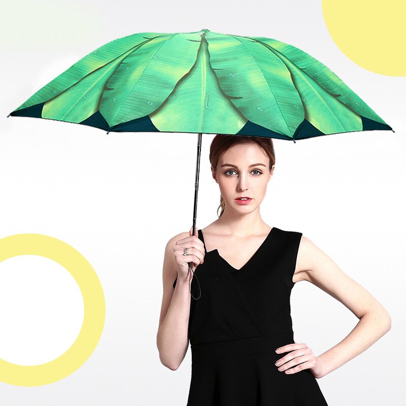 Opvouwbare paraplu Regen Paraplu Voor Vrouwen Wind Slip Drie Opvouwbare paraplu vrouwelijke paraplu bescherming buiten parasol
