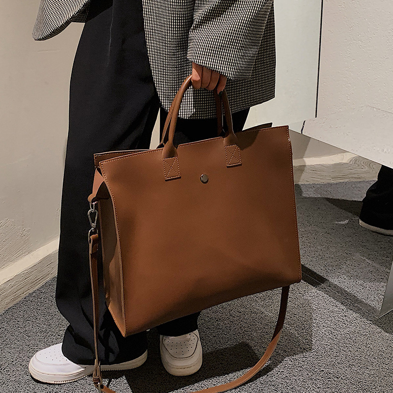 Bussiness Style Women High Capacity Briefcase Shoulder Bags Tote Female OL Classic HandBags Bolsas