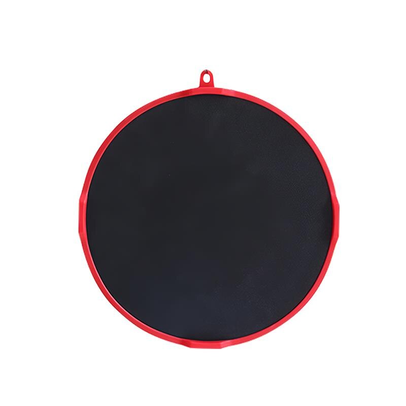 2 tamaños de silicona Cocina de Inducción Protector redonda almohadilla con aislamiento térmico de la cocina de protección de aislamiento de calor negro olla Pan: 24cm