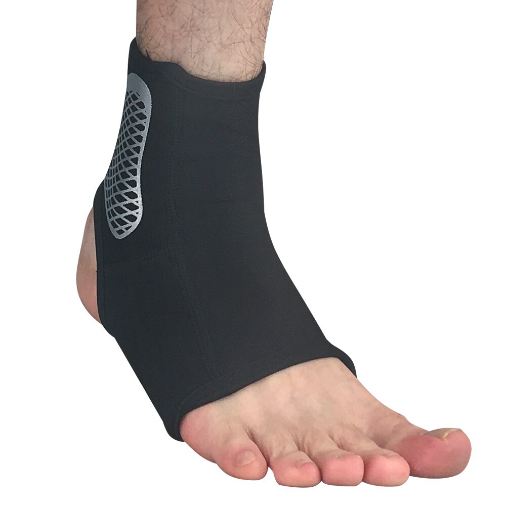 Enkel Ondersteuning Gym Running Bescherming Elastische Enkelbrace Band Guard Voetbal Basketbal Badminton Sport Bescherming Voet Bandage: L