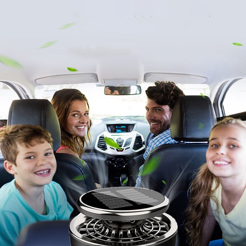 Voiture solaire purificateur d'air Auto arôme diffuseur désodorisant voiture parfum pour voitures décoration intérieure