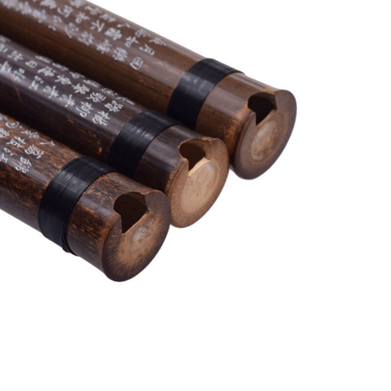 G / f-nøgle kinesisk lodret bambusfløjte 8 huller xiao nøjagtigt indstillet kromatisk musikinstrument g / f key dong xiao til begyndere