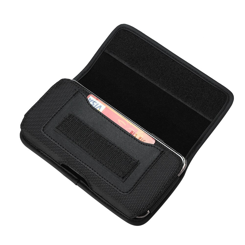 Uniwersalny Oxford tkaniny z karty telefon torba do Samsung galaxy A12 A22 A32 A42 A52 A72 A82 5G A02S A03S pas biodrowy przypadku kabura: M 11cmX5.5cm