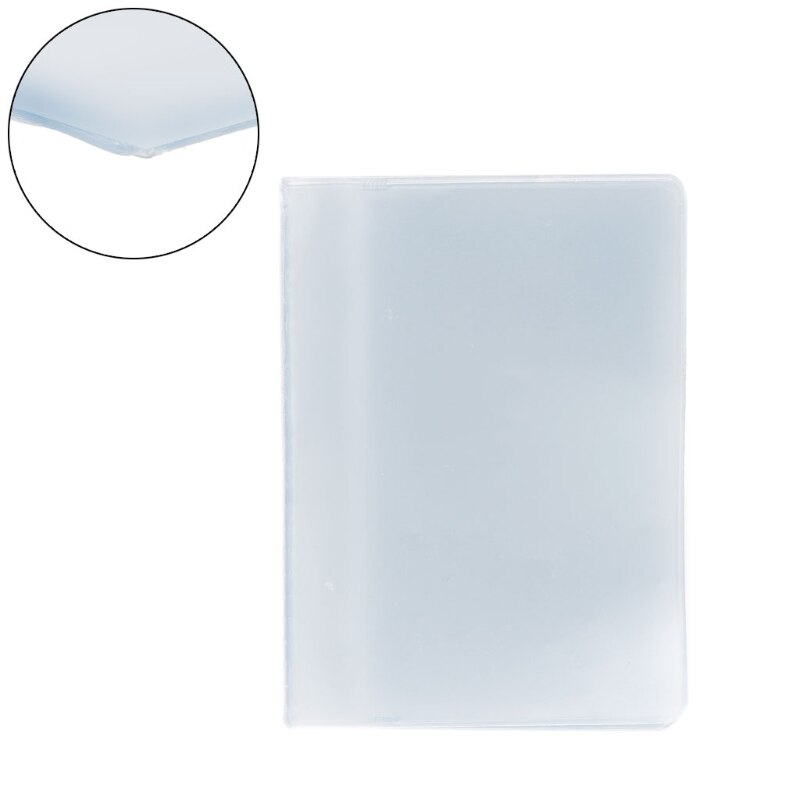 THINKTHENDO nouvelle pochette transparente en plastique PVC nom ID porte-carte de crédit: 1