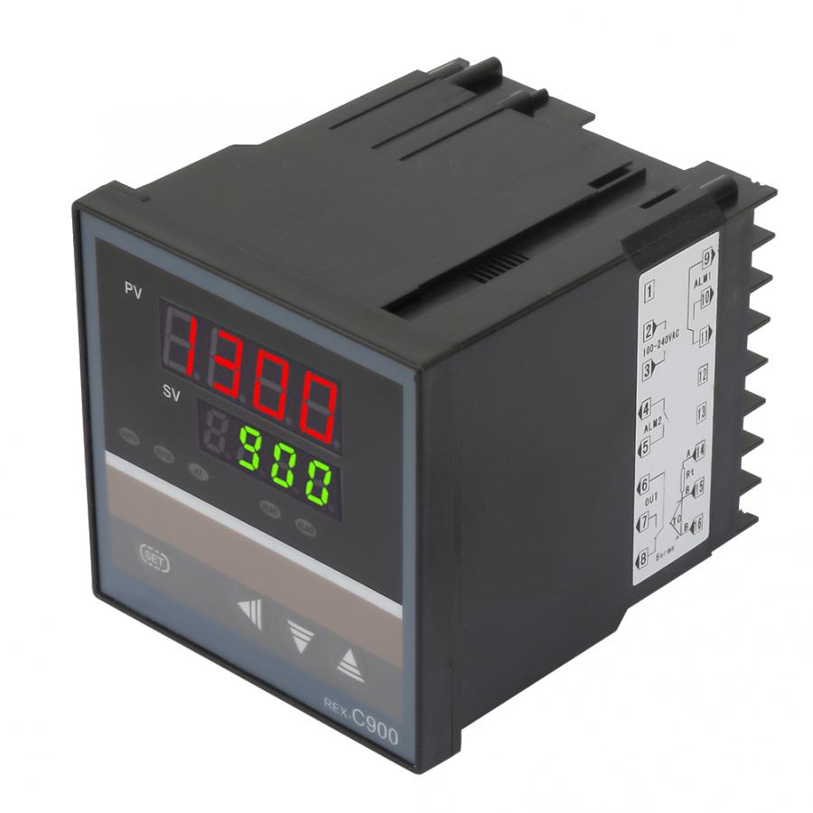 AC100-240V Digital Intelligent Temperature Controller High Accuracy Temperature Lab Measuring Tool Meter