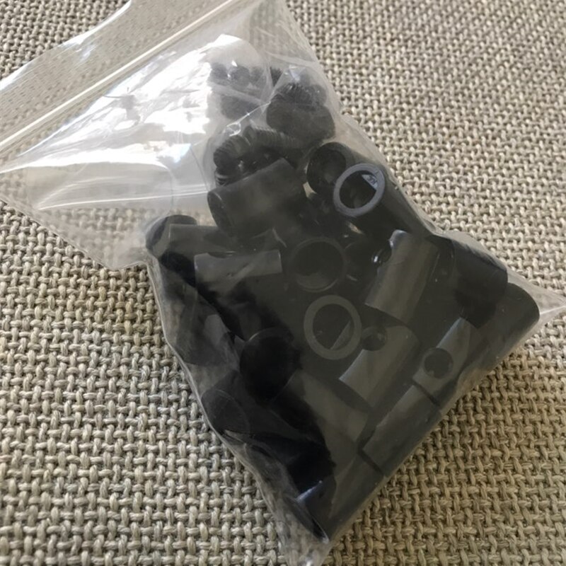 20pcs 301 European Standard Lock Buckle M10 Threaded Female Cable Grips Plastic Strain Reliefs Electrical Wire Clamps