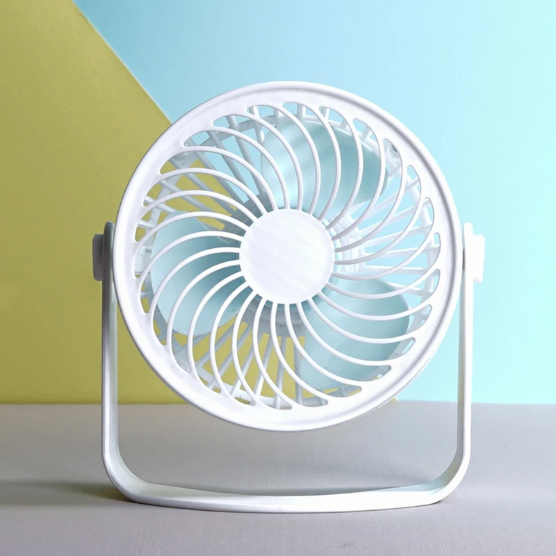 7 Inch Electric Fan Bedside Clip Wall Fan Desktop Student Ventilador Dormitory Table Air Conditioner Household Office Air Cooler: Red