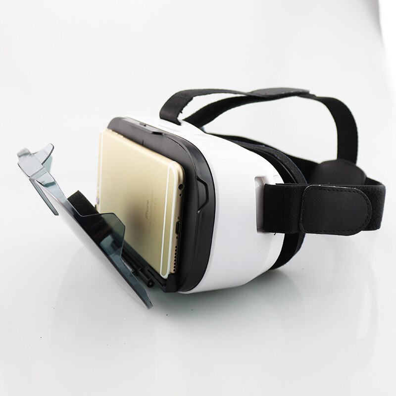 Original Fiit 2N 3D Glasses VR Virtual Reality Headset 120 FOV Video Google Glass Cardboard Helmet For Phone 4-6' + Remote