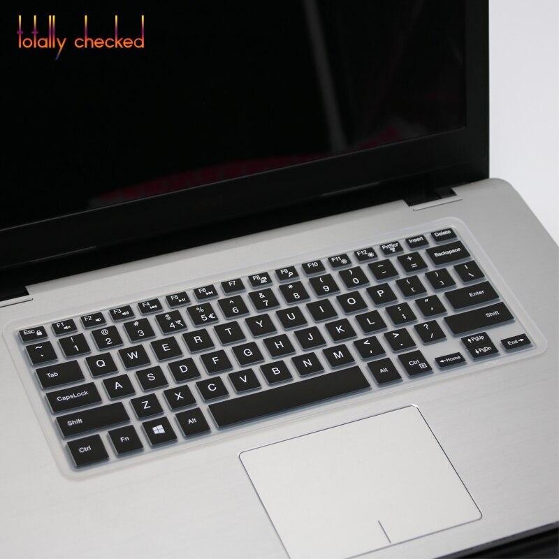 For Dell XPS 15 9570 9550 9560 7590 Inspiron 5000 5482 5481 Inspiron 15-5568 5579 7568 7567 7579 laptop keyboard cover skin: black