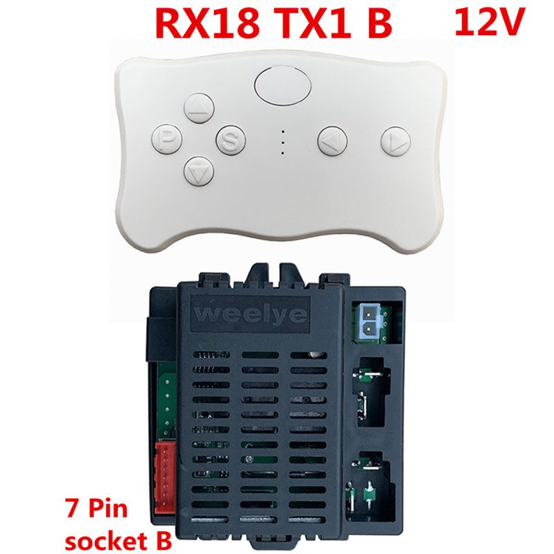 Weelye elektryczny samochód dziecięcy 2.4G odbiornik zdalnego sterowania Bluetooth, Wellye, zabawki do jeżdżenia RX23 RX37 RX18 RX7 RX41