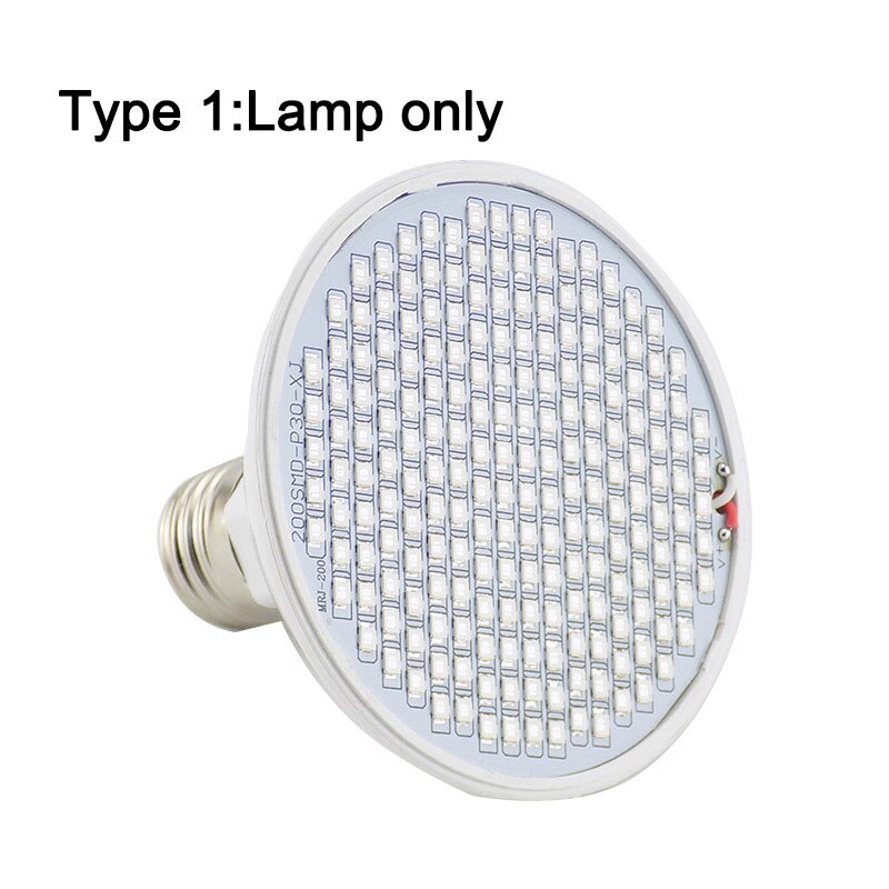 Bombilla de luz led antienvejecimiento para crecimiento de plantas, lámpara de terapia de luz roja profunda de 660nm, infrarrojo cercano de 850nm, para piel de cuerpo completo C1: Lamp only / EU