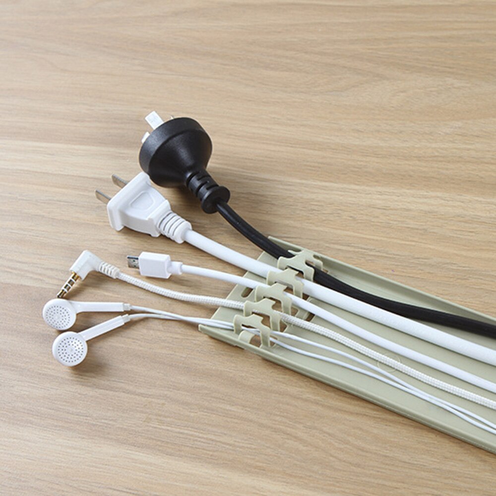 Home office data line fixed box finishing storage box Family wall cable sleeve management organizer Protector Track storage box