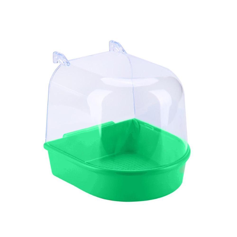 Vasca Da Bagno Per Uccelli Con Gancio – Accessorio In Plastica Per Pappagalli, Canarini E Parrocchetti, Facile Da Appendere E Robusta