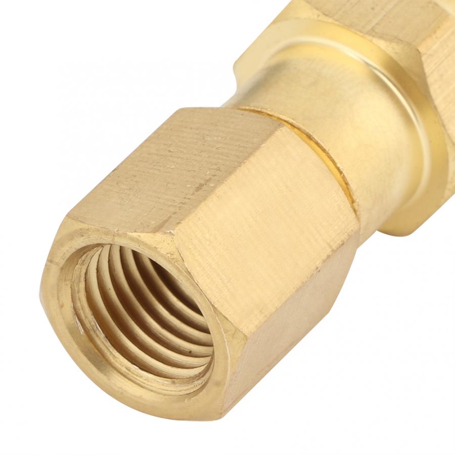 Válvula de manómetro de con conector, accesorios para equipos de elaboración de cerveza, regulador de Gas