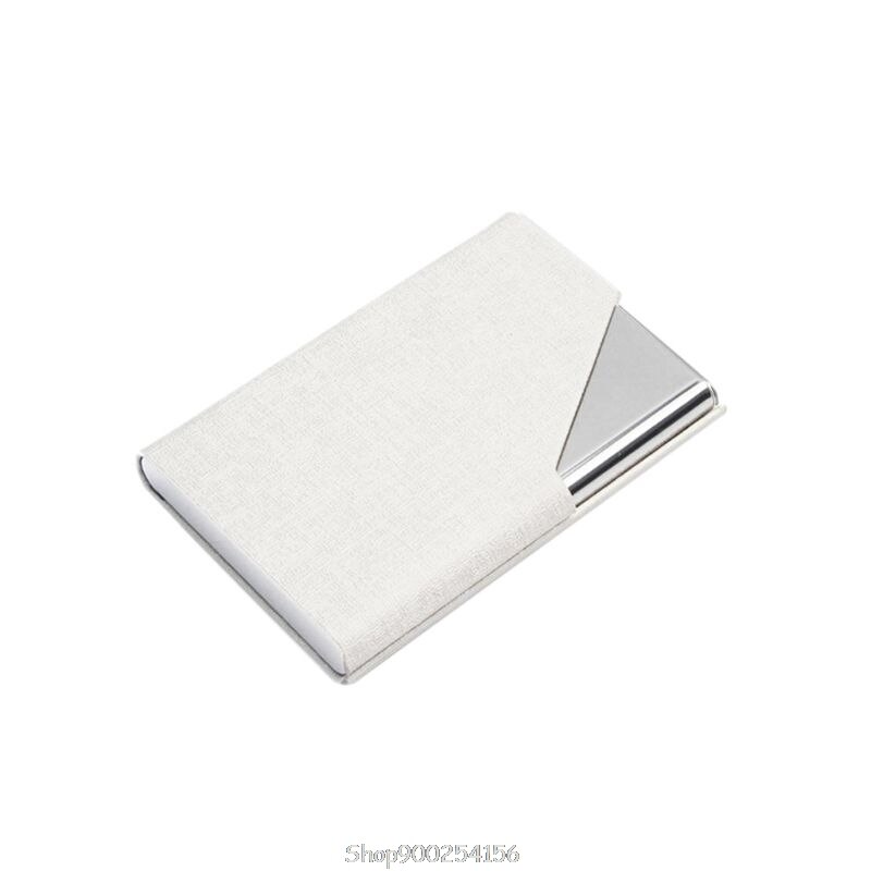 metal business card case, portable business card holder, can hold 20 business cards N11 20