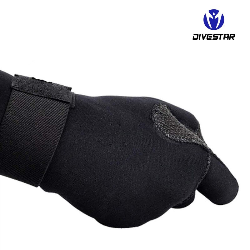 Guantes cálidos de neopreno de 3mm para hombre y mujer, guantes de buceo, windsurf, pesca submarina, guantes de pesca