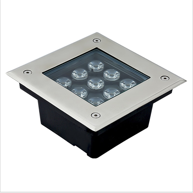 4W/5W/9W/12W/16W Square LED underground light , 85-265Vac, IP67 led built in lamp ,outdoor waterproof inground spot light