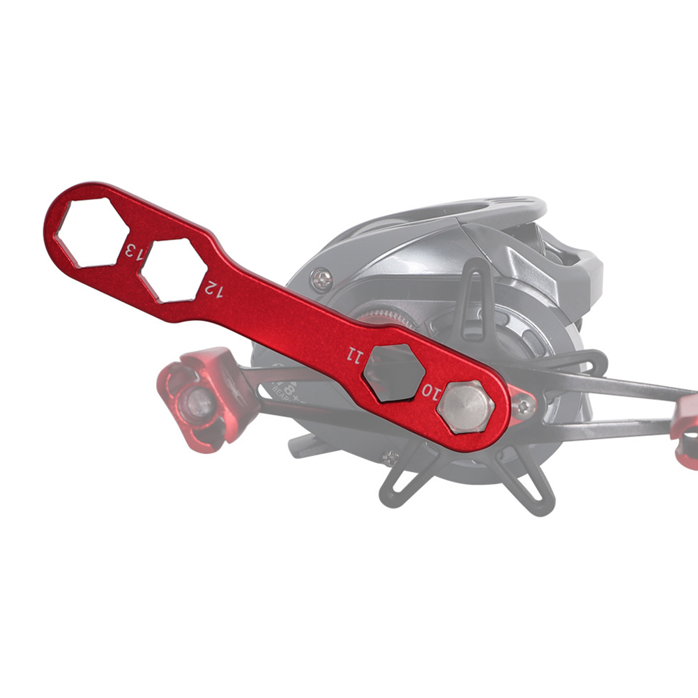 Fishing Reel Disassembly Maintenance Fishing Reel Aluminum Alloy Wheel Road Wheel Water Droplet Wheel Disassembly Parts: Blue