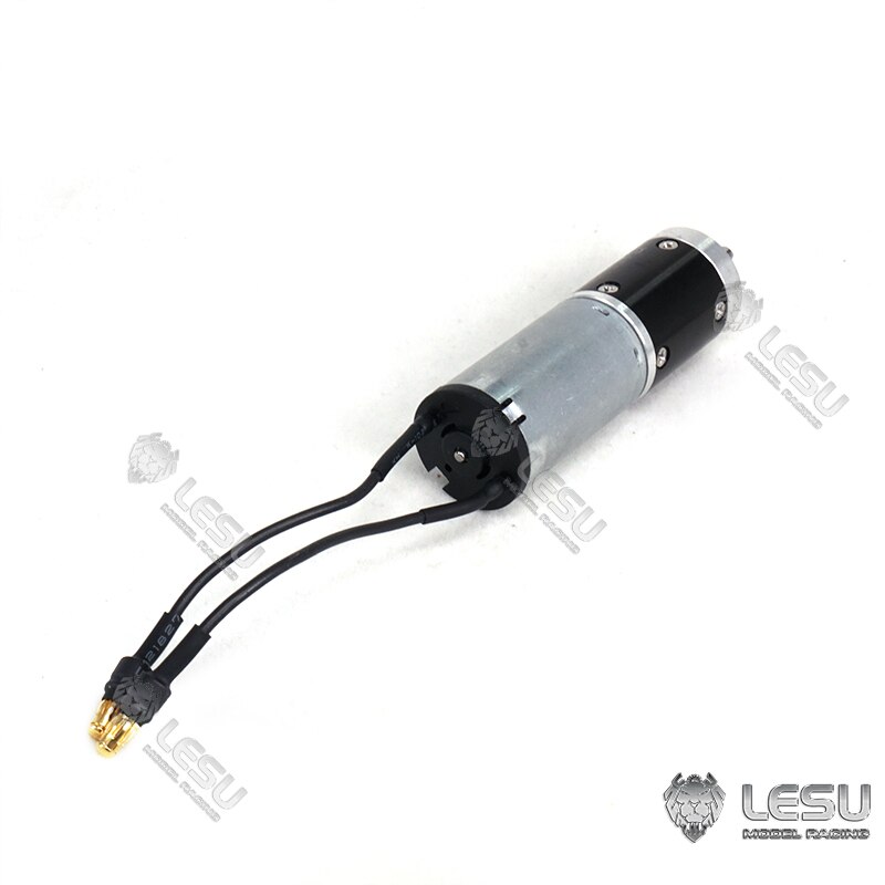 Lesu reduktion børstet motor til 1/14 rc hydrauliske metal carter 374 komatsu  pc360 gravemaskine diy model