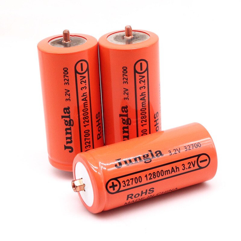 100% Original 32700 12800mAh 3.2V lifepo4 Rechargeable Battery Lithium Iron Phosphate Power Battery with screw