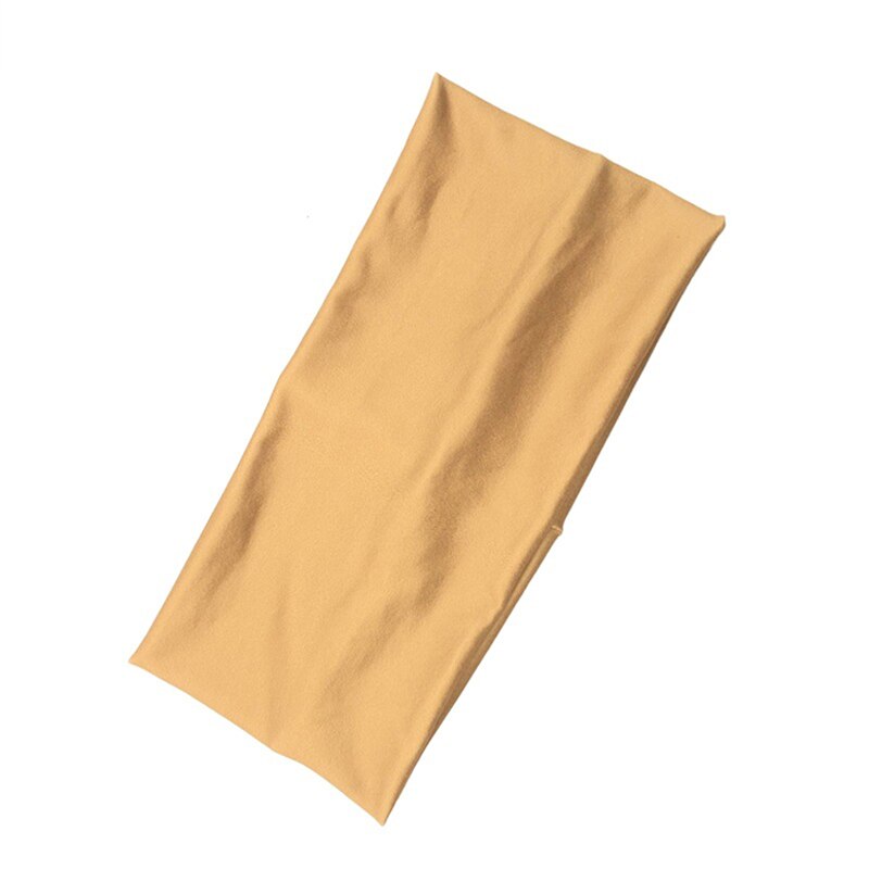 Cinta de cabeza para el sudor deportiva absorbente para hombre y mujer, cintas para el pelo para Yoga, banda para el sudor, accesorios para ciclismo carrera deportes al aire libre, 1 unidad: yellow