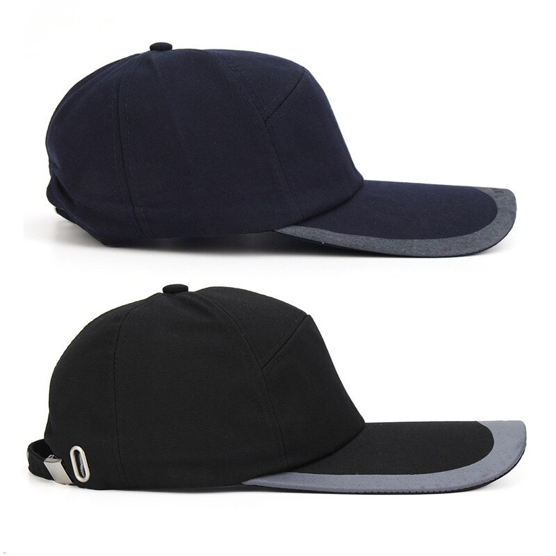 Cotton Bump Cap Safety Helmet Hard Hat Head Protection Mechanic Tech Baseball Style For Outside Door Workers