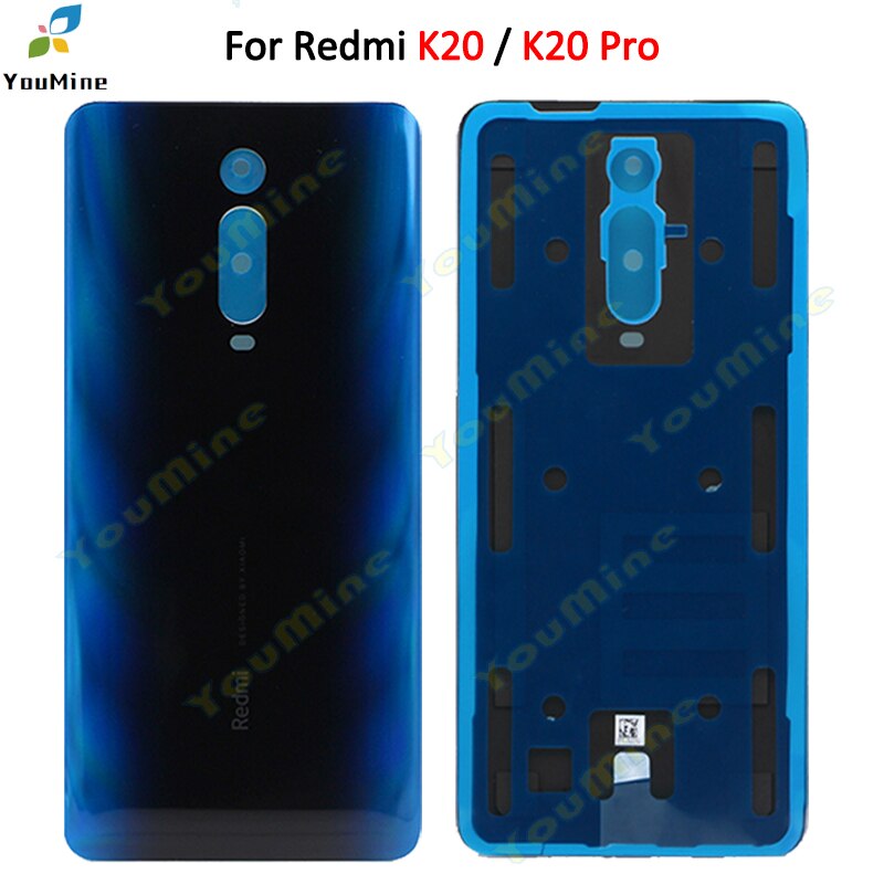 Back Cover For Xiaomi Mi 9T K20 Battery Cover Case Rear Door Case Repair For Xiaomi Redmi K20 Pro Back Housing