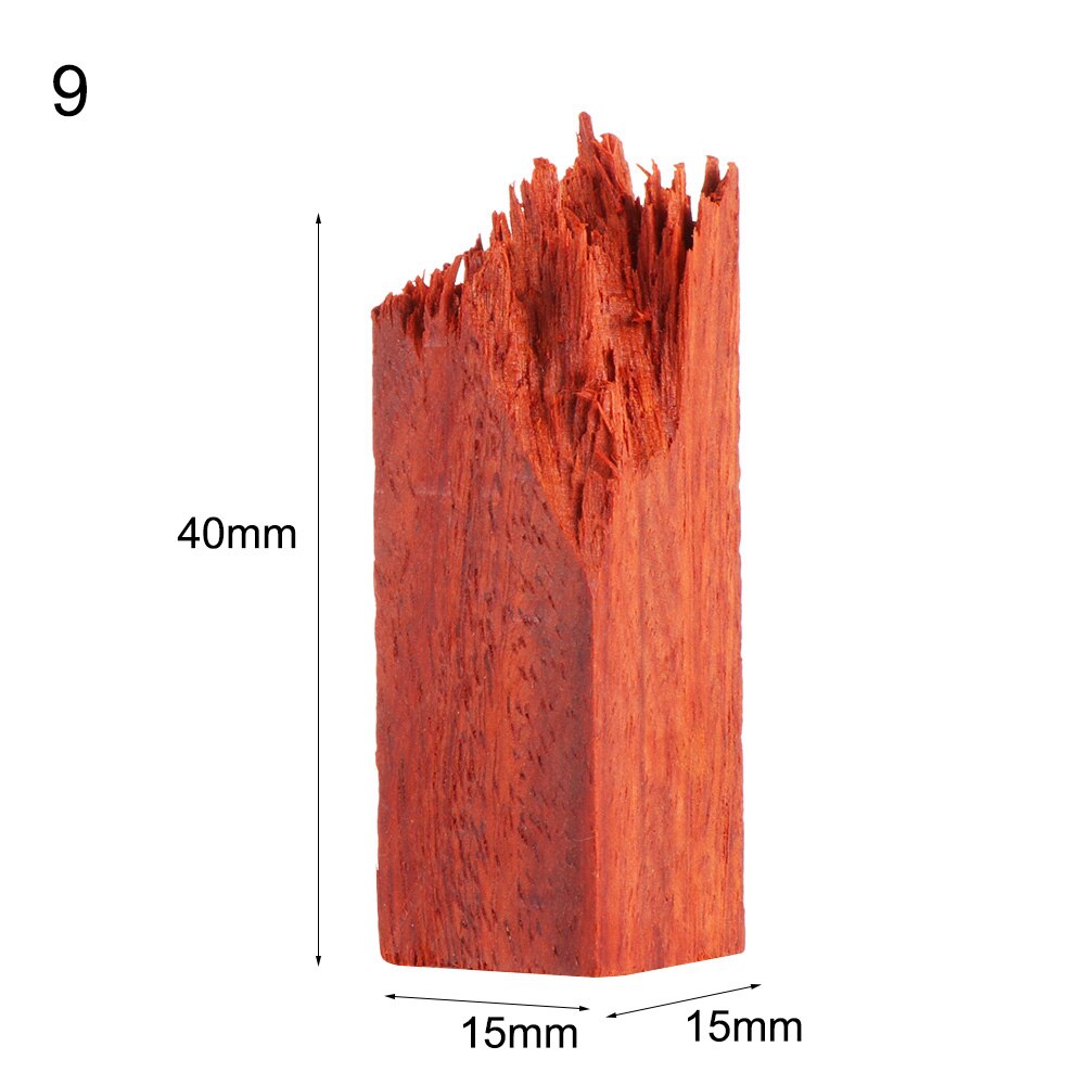 Epoxyhars Craft Materiaal Bloed Sandelhout Art Maken DIY Stempel Sieraden Maken Ketting Hanger Landschap Decor Natuurlijke Houten: 9