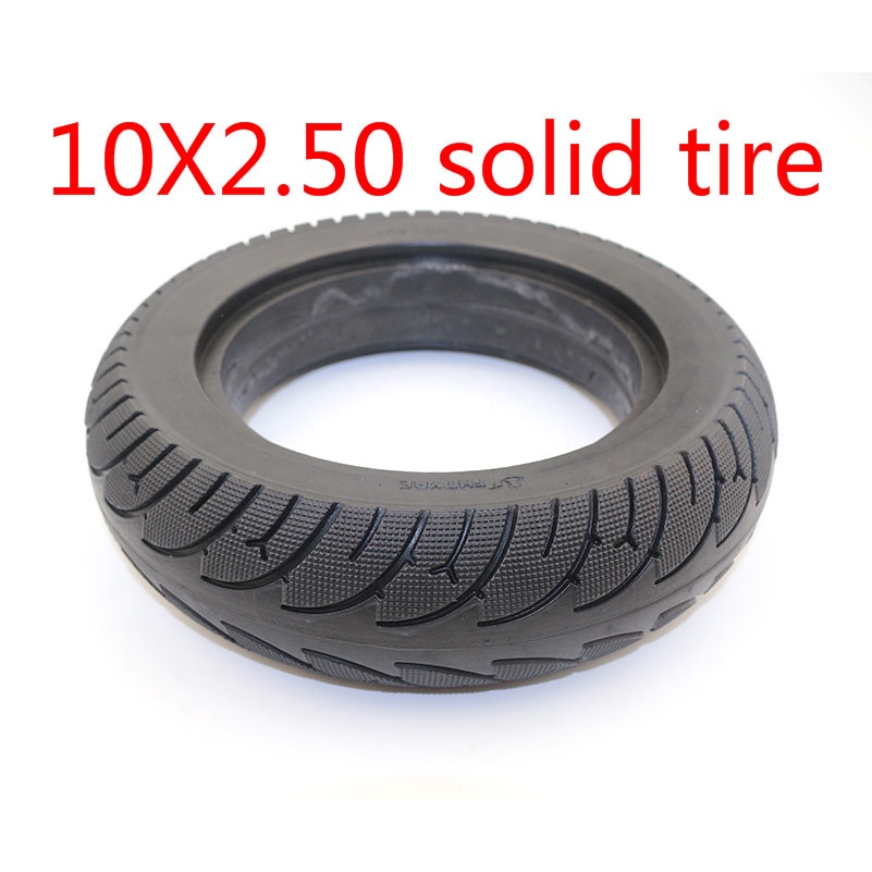 10x2. Neumático sólido de 10x2, 10x125, 10x2.125, neumático de 10 pulgadas para patinete eléctrico, aeropatín de equilibrio/autobalance inteligente, 2,50
