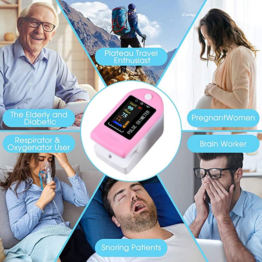 Fingertip Pulse Oximeter Finger Clip Heartbeat Pulse Oximeter Heart Rate Saturation Monitor finger pulse oximeter LED OLED