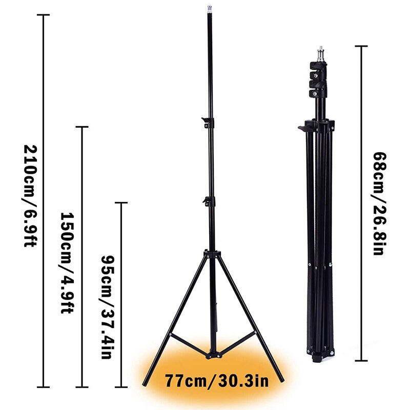 2.1M Non-Contact Infrared Wall-Mounted Thermometer Bracket Stand Holder Multipurpose Thermometer Tripod for K3 /M3/GP100