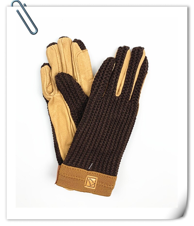 Reiten Handschuhe freundlicher Atmungsaktive Reit Pferderücken Handschuhe Männer Frauen freundlicher Pferd Reiter Ausrügestochen Rennen draussen Sport: 5 / Braun