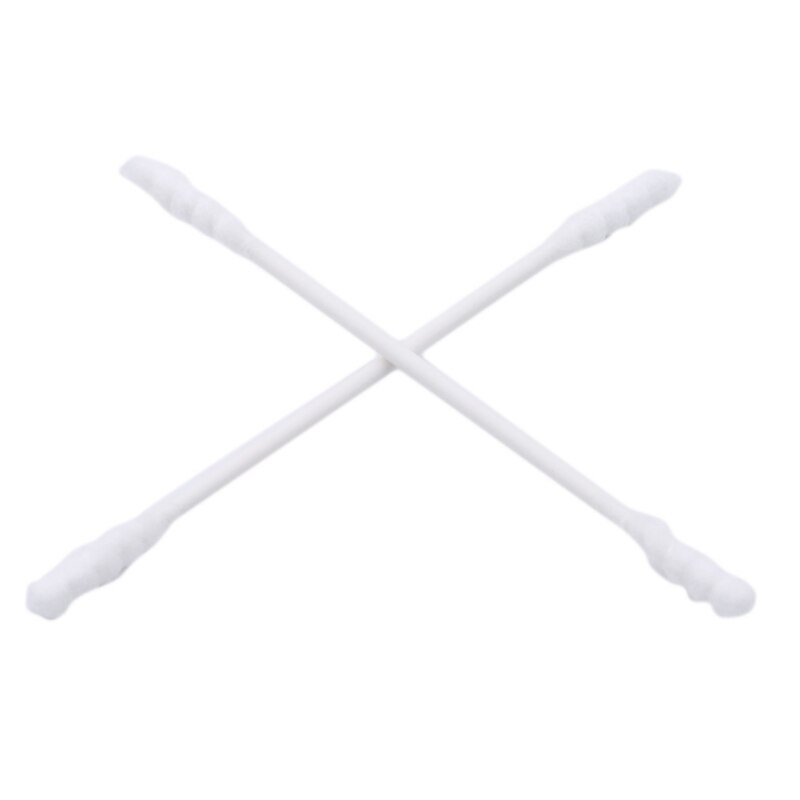 Wacik z podwójną główką niemowlę kobiety płatki kosmetyczne końcówki robić medycznych patyczki drewniane uszy robić nosa czyszczenie opieki zdrowotnej