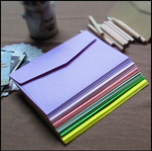 Enveloppe Vintage en papier Kraft | Mignon, 12 $ US 160x110mm, pour de mariage, commande unique,