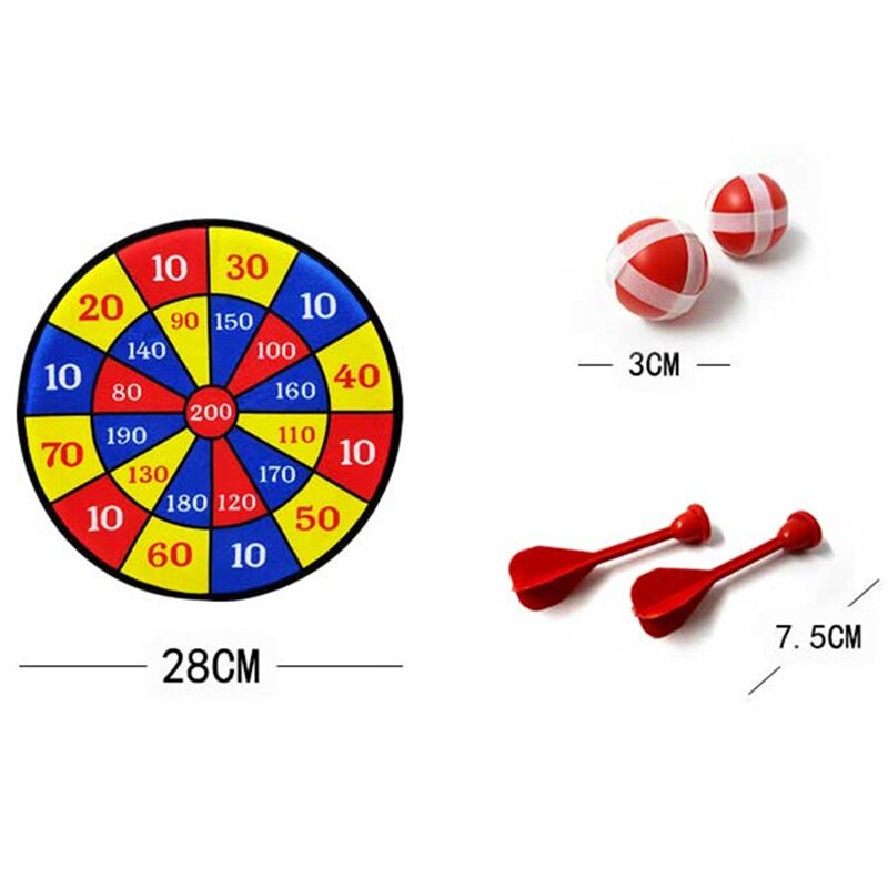 Indoor Party Props Darts Games Child Dartboard Boards Toys Sport Double Target Dart Fabric Plate Dart Board Set Fitness Game Toy