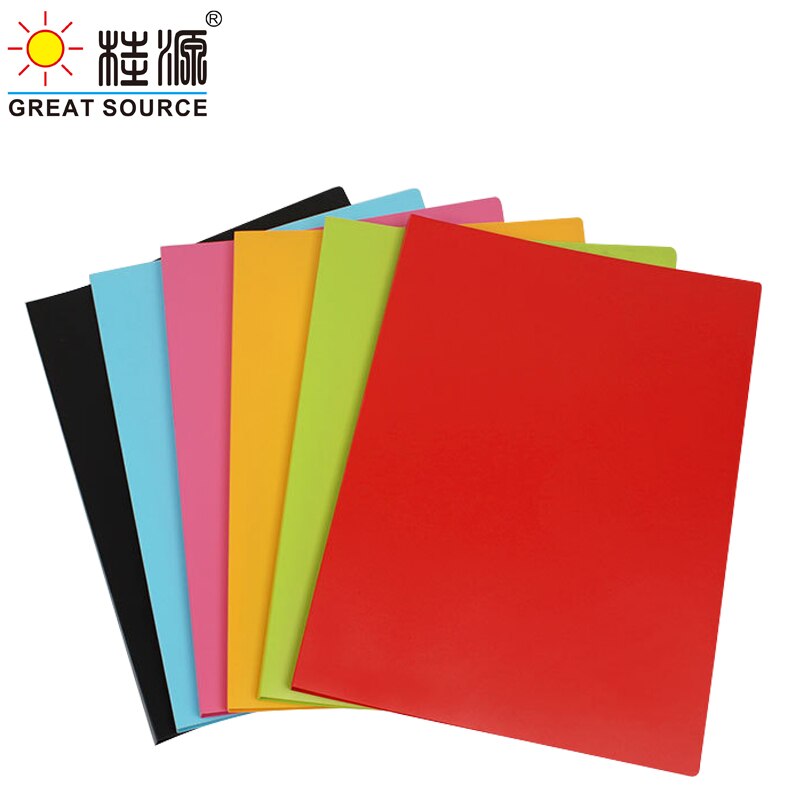 A2 Drawing Presentation Book 30 Transparent Pockets 4K Display Book Fancy Candy Color 575*475mm(22.64"*18.70") (1PC)