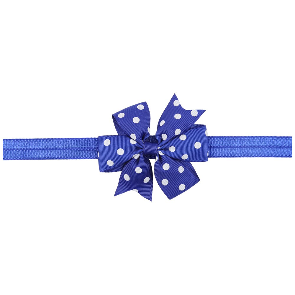 Bébé fille bandeau infantile cheveux accessoires tissu bande -né chapeaux Dot headwrap bambins pansement ruban arcs diadème
