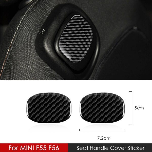 Para mini cooper f56 f55 f54 interior adesivo de f... – Vicedeal
