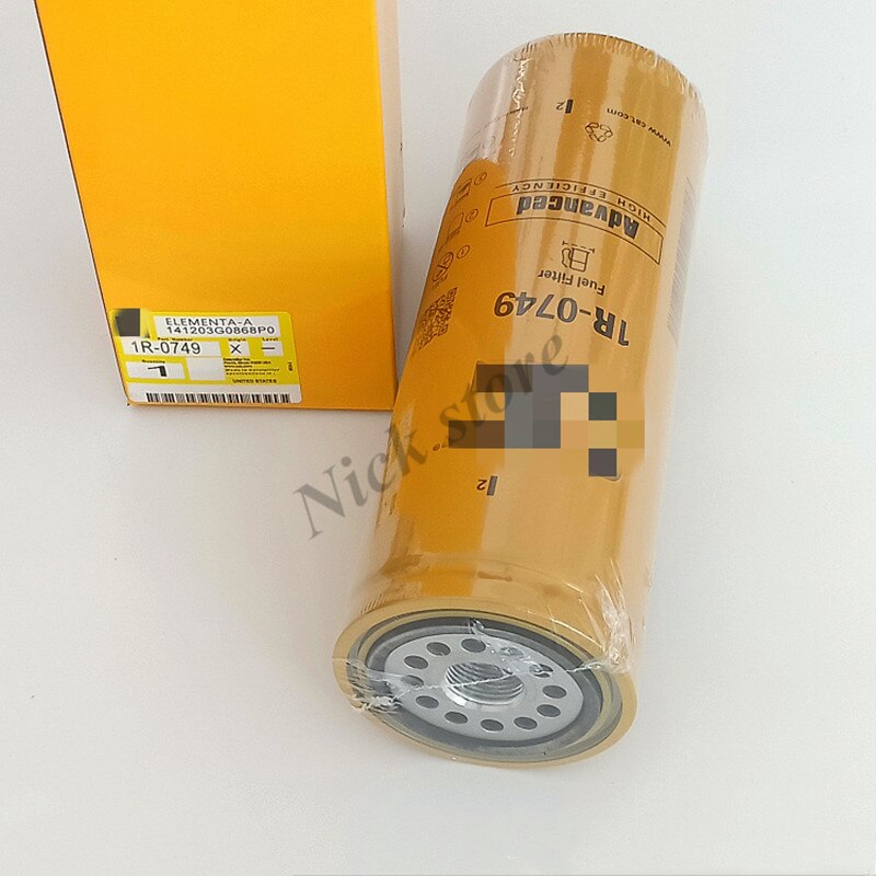 Filtro de combustible diésel para camión 1R-0749 1r0749 P551311 BF7587, elemento de filtro para filtro diésel CAT