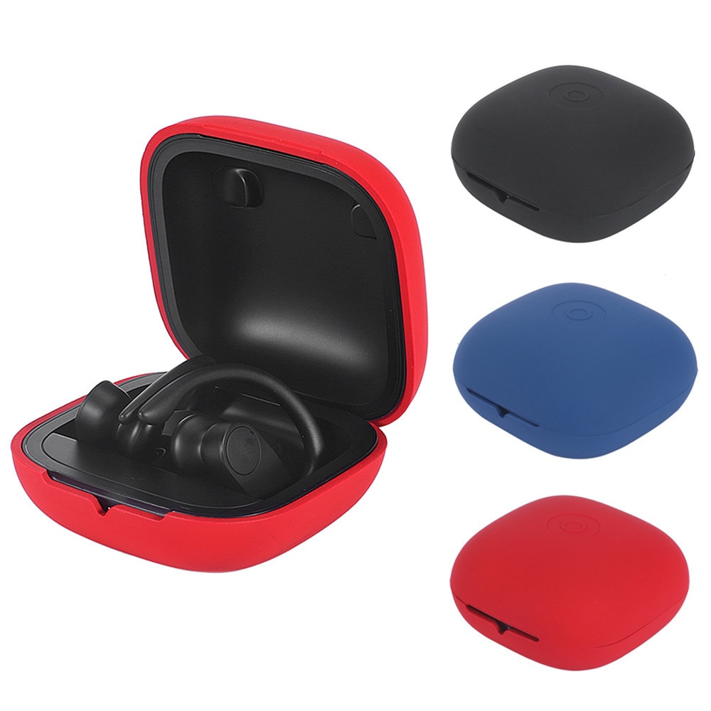 Neue Reise Silikon Schutzhülle Volle Abdeckung für Schlägt Powerbeats Pro Bluetooth Kopfhörer Fall Earbuds Fall Wireless Headset