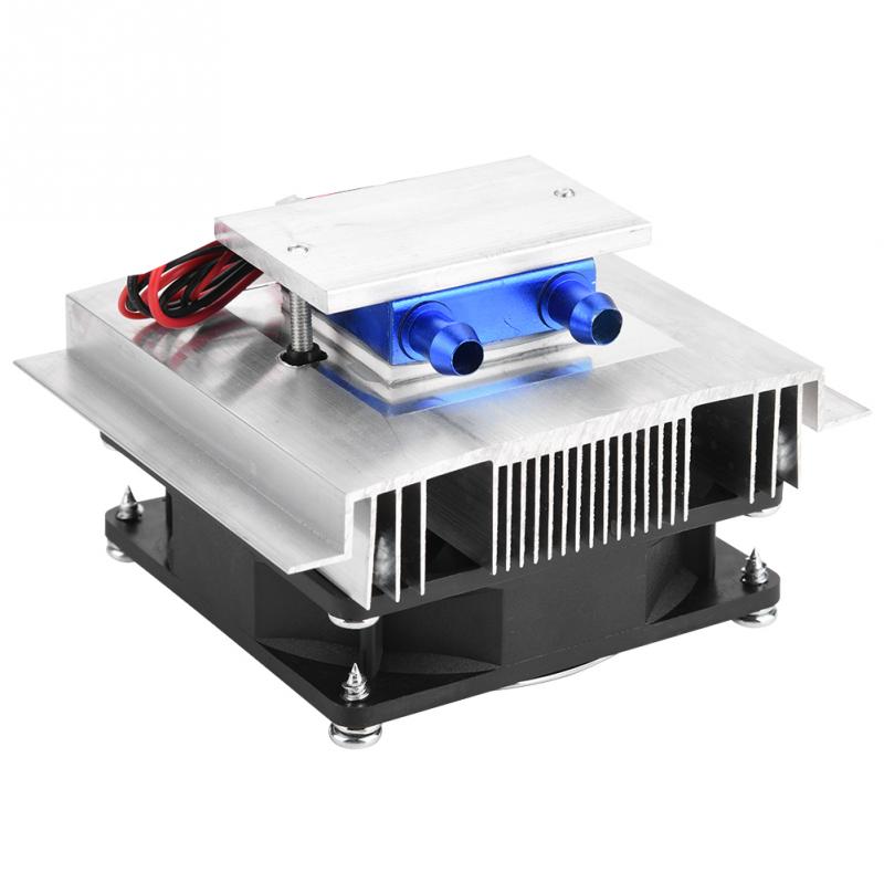 50W DIY Thermoelectric Cooler DIY Cooling System Kit Semiconductor Thermoelectric Peltier Mini Air Conditioner Cooling System