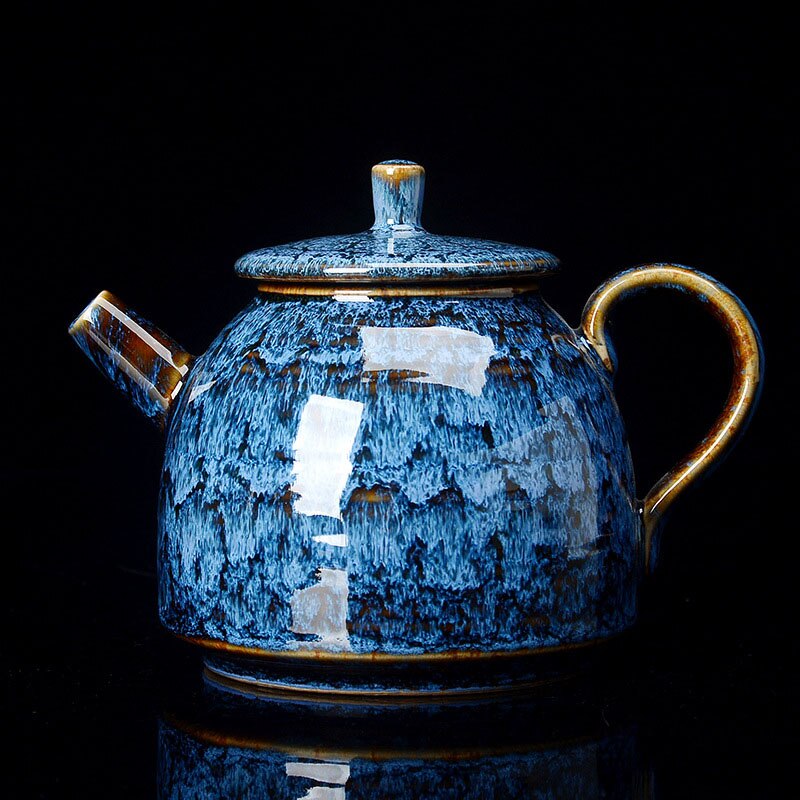 Tetera de cerámica de 300ML, exquisita tetera de cerámica de Kung Fu, tetera de té, tetera de porcelana, tetera tradicional china: 01