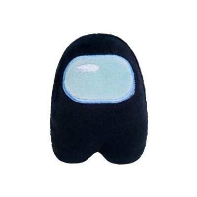 10Cm Gevulde Poppen Onder Ons Pluche Dier Onder Ons Spel Knuffel Kawaii Figuur Peluche Brinquedos Kids Jongen Speelgoed kerstcadeau: Black